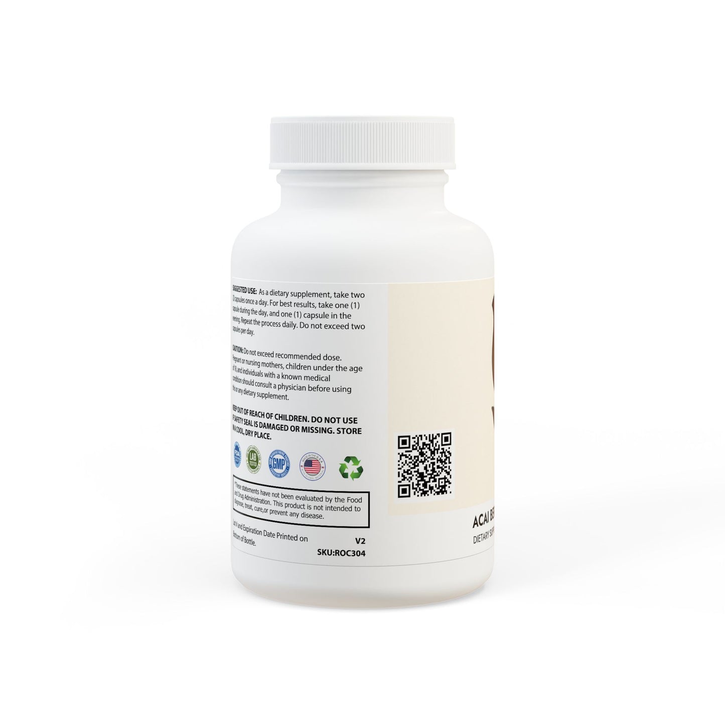 Acai Berry Complex Supplement (60 Capsules)