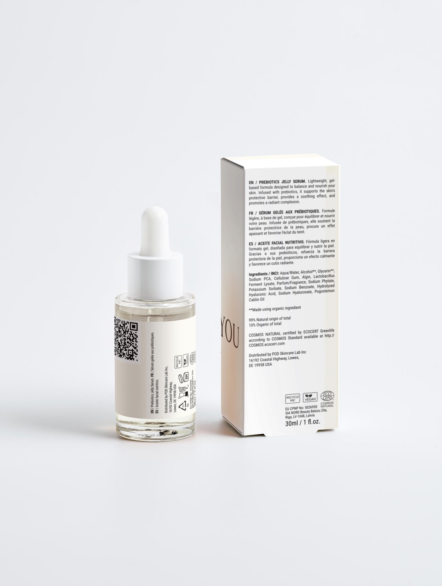 Bioactive Prebiotics Jelly Serum