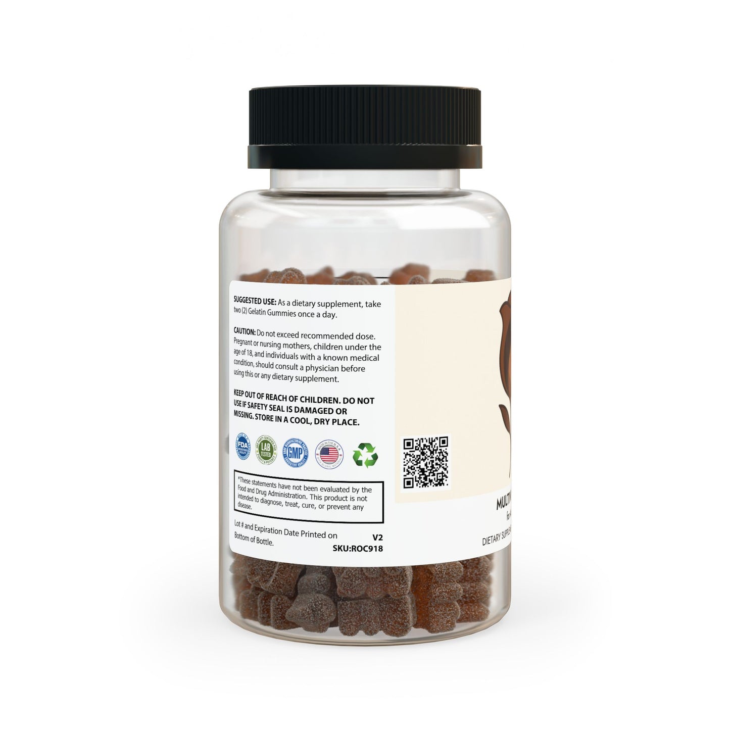 Multivitamin Gummies for Adults (60 Gummies)
