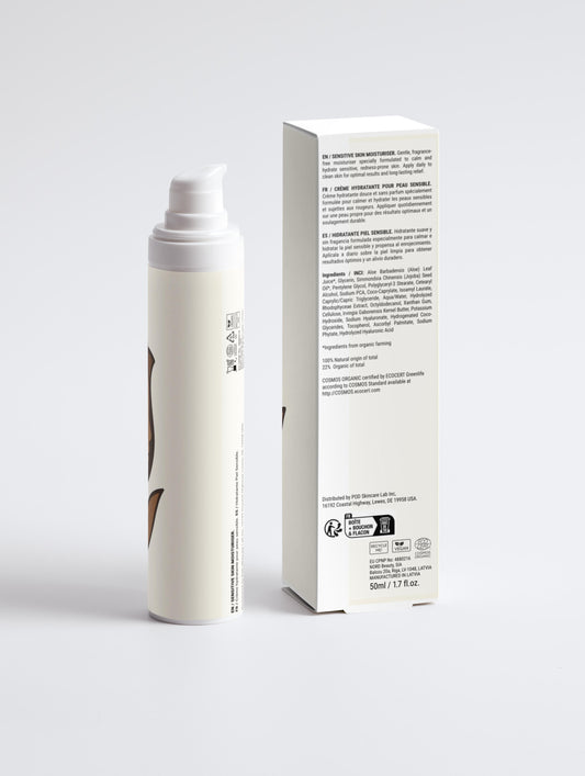 Sensitive Skin Moisturiser, Fragrance Free