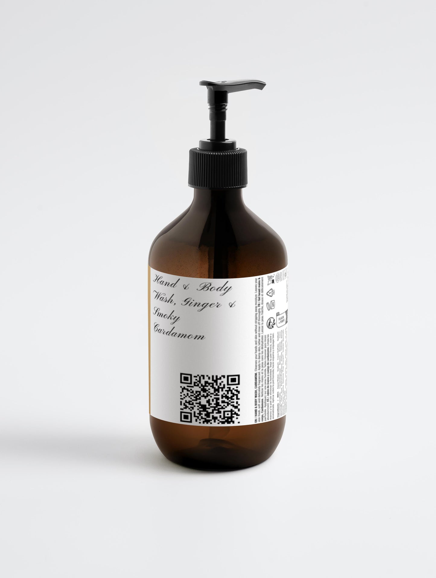 Hand & Body Wash, Ginger & Smoky Cardamom